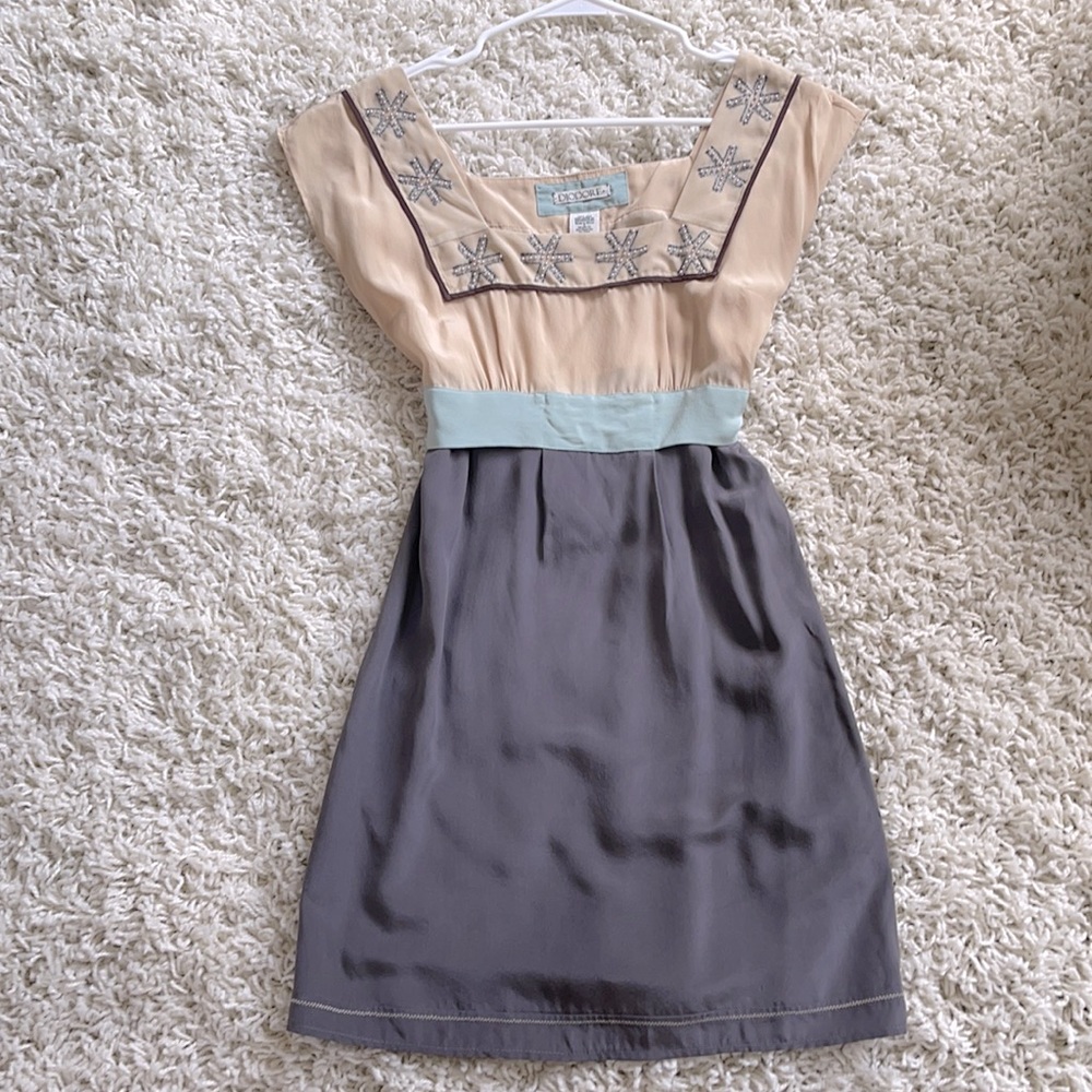 Anthropologie Diodore Silk dress
